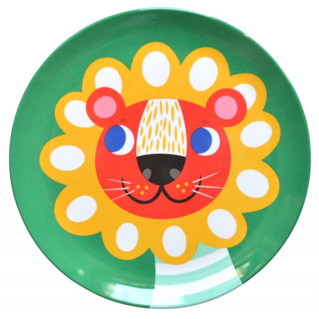 Petit Monkey - Πιάτο Πράσινο Λιοντάρι